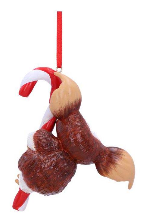 Photo #3 of product B6413X3 - Gremlins Gizmo Candy Cane Hanging Ornament 11cm