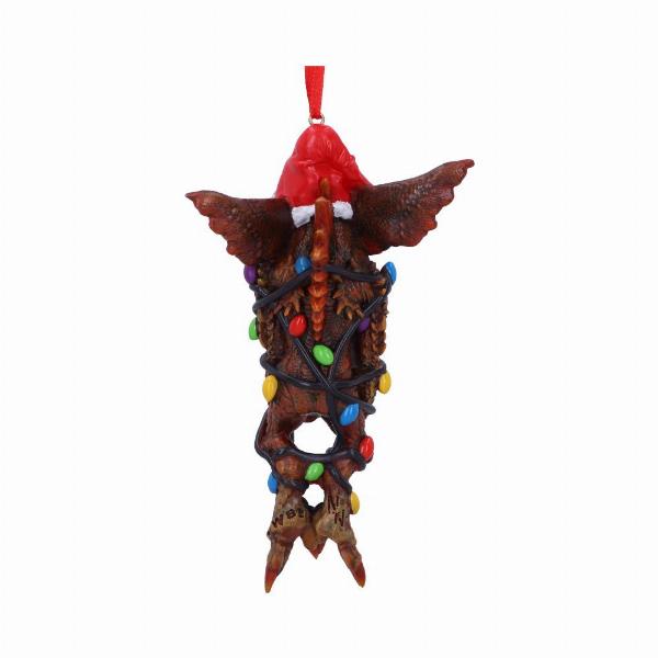 Photo #4 of product B5592T1 - Gremlins Mowhawk in Fairy Lights Hanging Festive Decorative Ornament