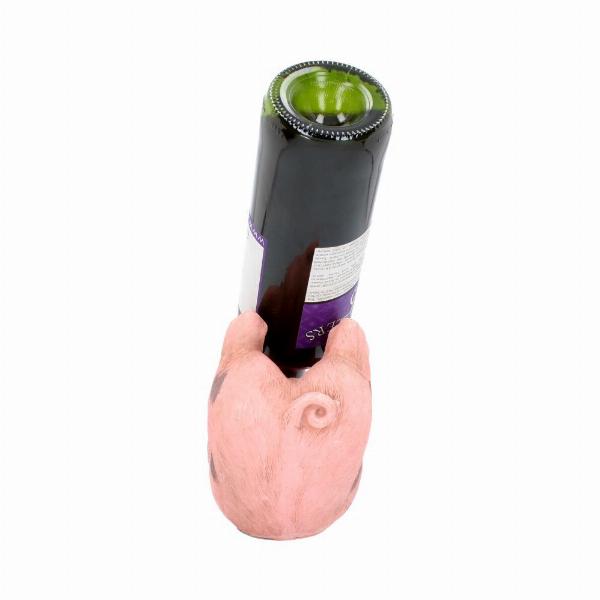 Photo #3 of product EXA80011 - Pink Pig Piglet Guzzler Wine Bottle Holder