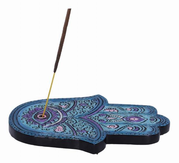 Photo #2 of product U5504T1 - Set of 4 Hamsa's Serenity Hand Incense Stick Burner