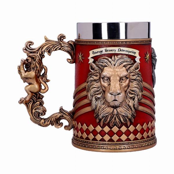 Photo #3 of product B5606T1 - Harry Potter Gryffindor Hogwarts House Collectable Tankard