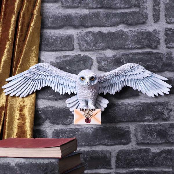 Photo #5 of product B6054W2 - Harry Potter Hedwig Owl Wall Plaque 45cm