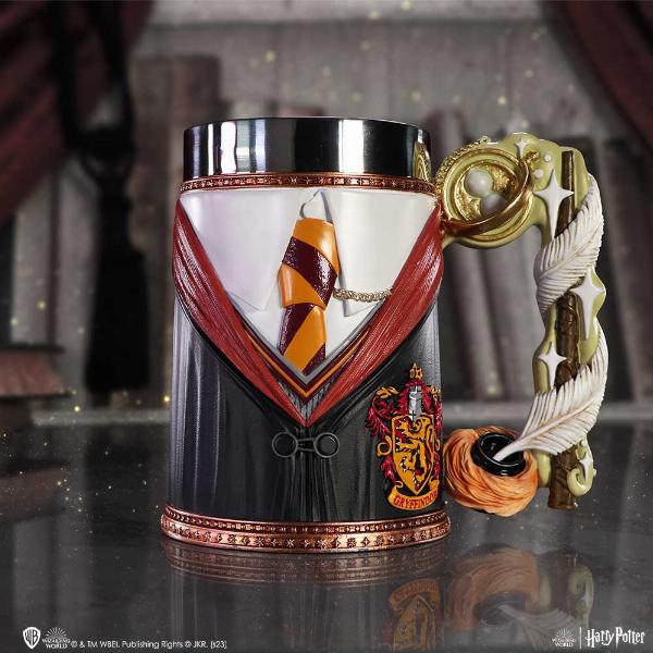 Photo #5 of product B6459X3 - Harry Potter Hermione in uniform collectible tankard 15.5cm