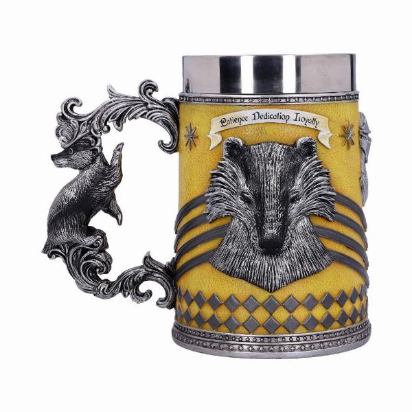 Photo #3 of product B5610T1 - Harry Potter Hufflepuff Hogwarts House Collectable Tankard