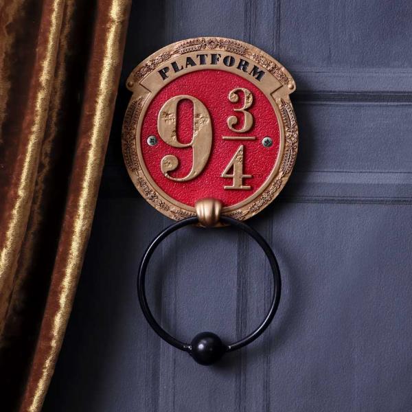 Photo #5 of product B6015W2 - Officially Licensed Harry Potter Platform 9 3/4 door knocker 21.5cm