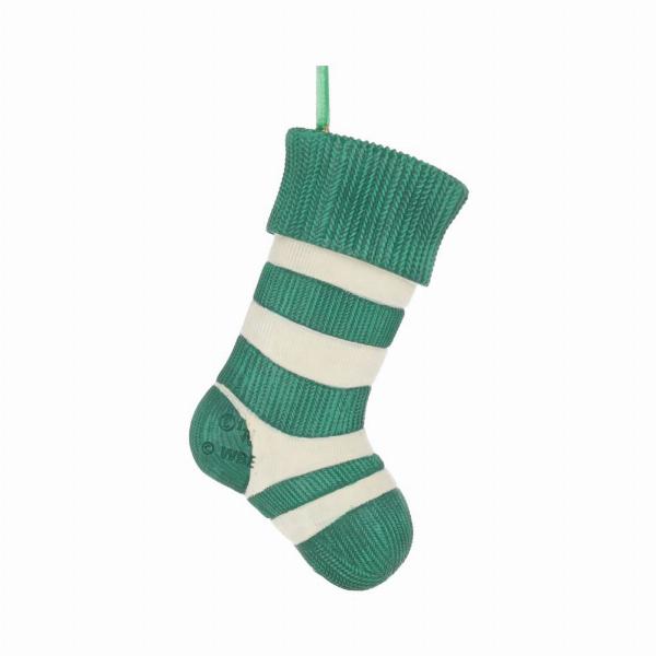 Photo #4 of product B5618T1 - Officially Licensed Harry Potter Slytherin Stocking Hanging Festive Ornament