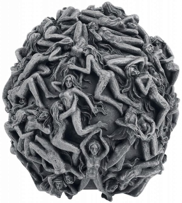 Photo of Hells Desire Skull Ornament 18cm