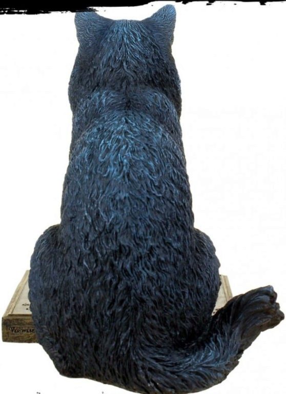 Photo of His Masters Voice Black Cat Figurine (Lisa Parker) 19cm
