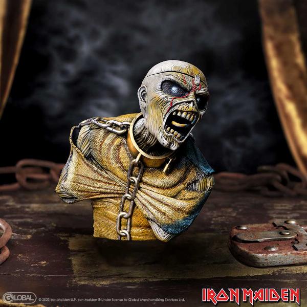 Photo #5 of product B6419X3 - Iron Maiden Piece of Mind Eddie Bust Box (Small) 12cm