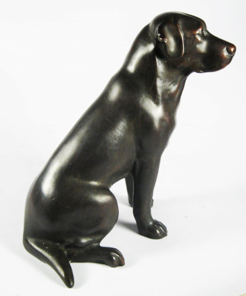 Photo of Labrador Bronze Figurine