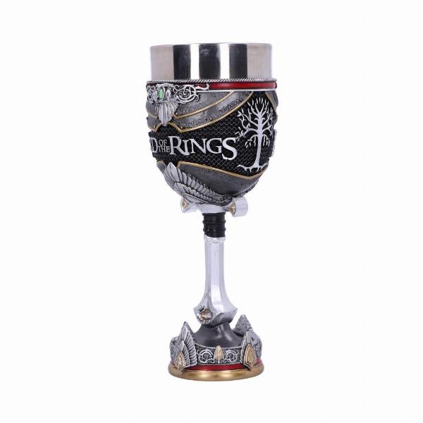 Photo #2 of product B5874V2 - Officially Licensed Lord of the Rings Aragorn Goblet 19.5cm