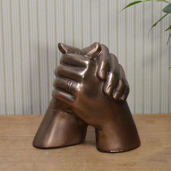 Photo of Marriage Hands Bronze Sculpture