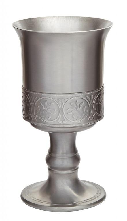 Photo of Medieval Pewter Goblet 15 cm