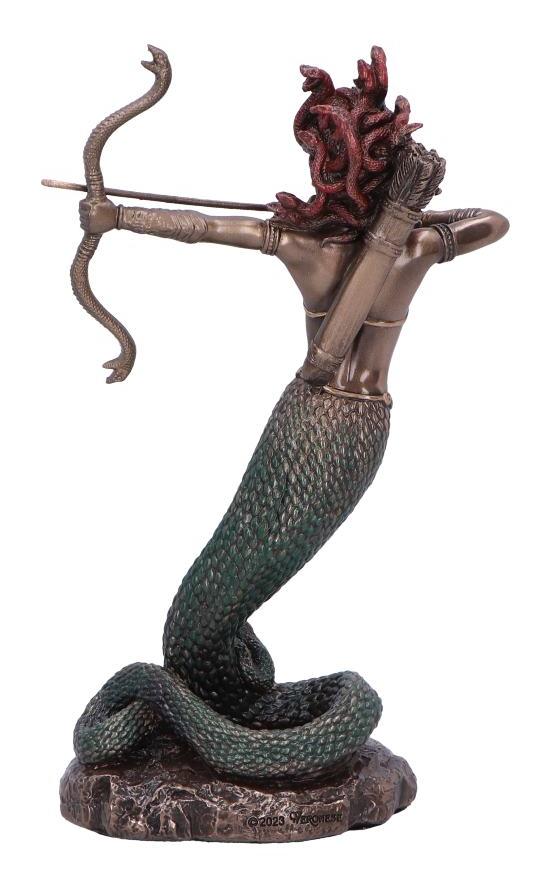 Photo #4 of product D6814B24 - Medusas Wrath Medium Bronze Figurine