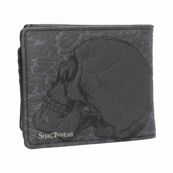 Photo #4 of product C4265M8 - Memento Mori Skull Embossed Wallet