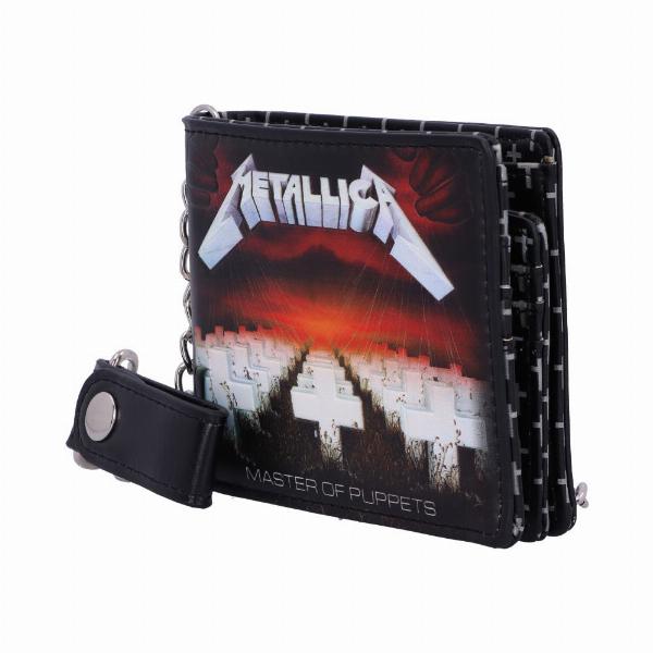 Photo #2 of product B4684N9 - Metallica Master of Puppets Album Wallet with Chain
