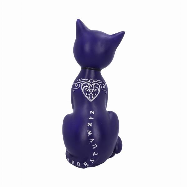Photo #3 of product B5266S0 - Purple Mystic Kitty 26cm Ouija Cat Figurine