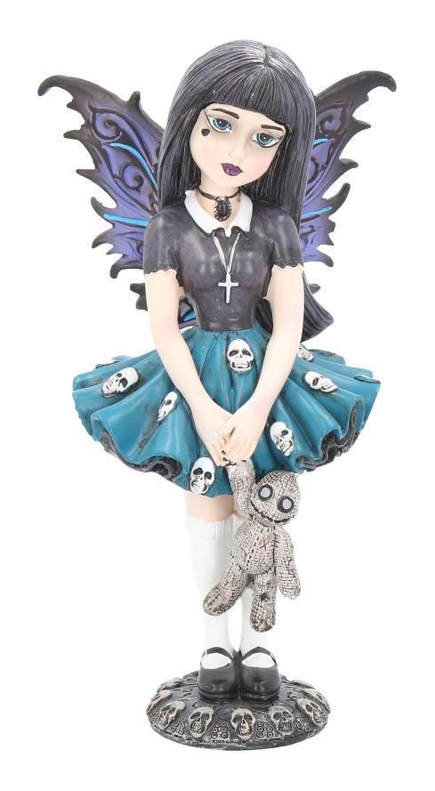 Photo #1 of product B1875F6 - Little Shadows Noire Figurine Gothic Fantasy Fairy Ornament