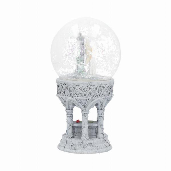 Photo #4 of product B4616N9 - Only Love Remains Angelic Snowglobe Anne Stokes 18.5cm