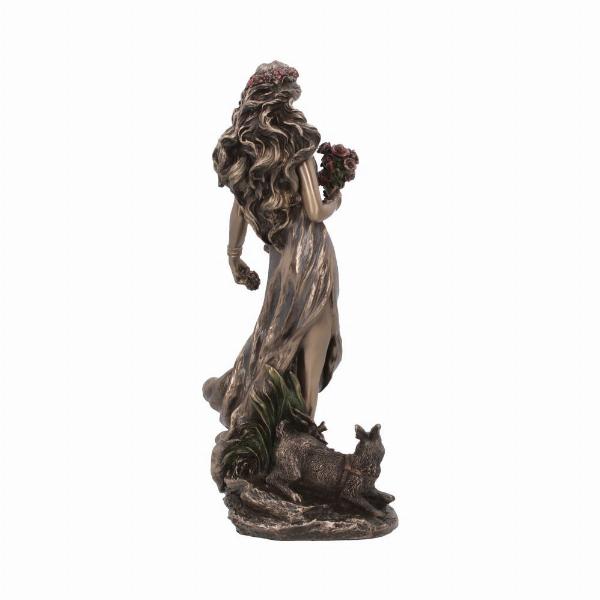 Photo #4 of product D6122W2 - Ostara Goddess of Spring and Dawn Bronze Figurine 26.5cm