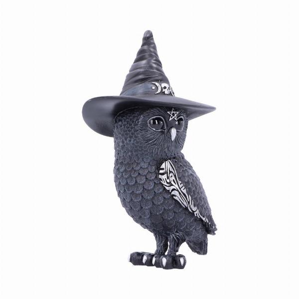 Photo #4 of product B5239S0 - Owlocen Witches Hat Occult Owl Figurine