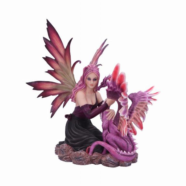 Photo #2 of product C5815U1 - Summer Fairy with Dragon Figurine 40cm