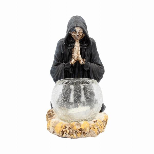 Photo #1 of product U0053A3 - Reapers Prayer Candle Holder 19.5cm