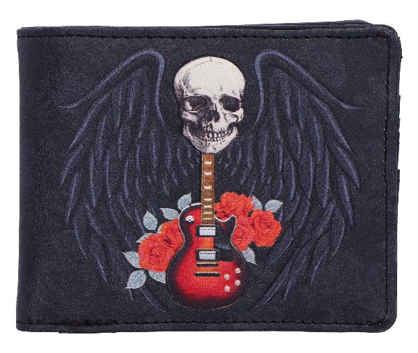 Photo #1 of product C6574Y3 - Rock and Roses Gothic Skull Wallet