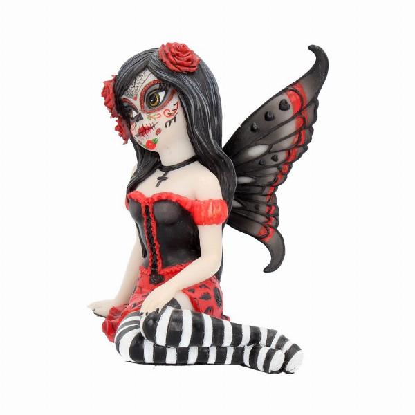 Photo #2 of product B2297F6 - Rosalia Figurine Sugar Skull Fairy Ornament