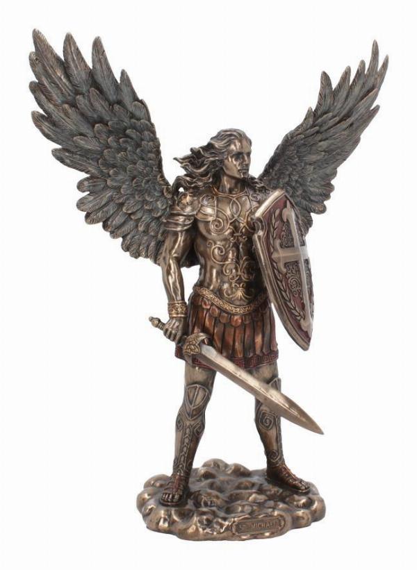 Photo #1 of product H4239M8 - Saint Michael the Archangel Figurine Angel Ornament