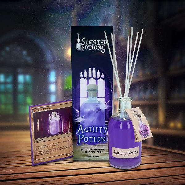 Photo #5 of product C6827B24 - Scented Potions Purple Shimmery Agility Fragrance Reed Diffuser