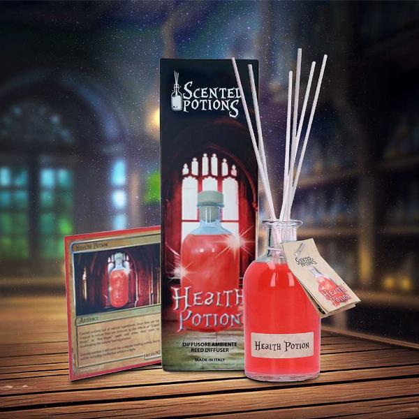 Photo #5 of product C6825B24 - Scented Potions Red Shimmery Health Fragrance Reed Diffuser