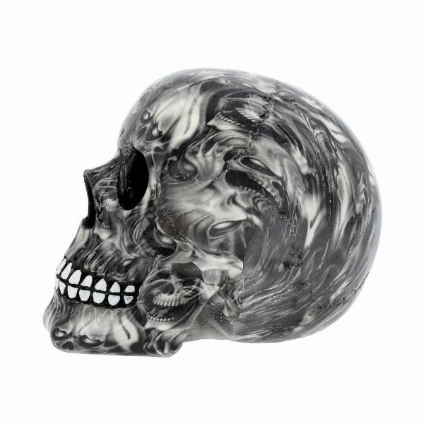 Photo #3 of product D2352F6 - Screaming Soul Skull Print Ornament