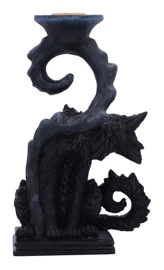 Photo #3 of product B6301X3 - Witches Familiar Spite Candlestick Holder 18.5cm