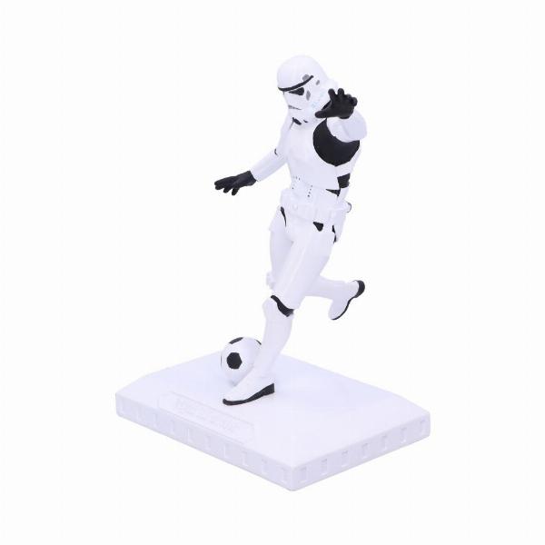 Photo #2 of product B5870V2 - Officially Licensed Stormtrooper Back of the Net Footballer Figurine 17cm