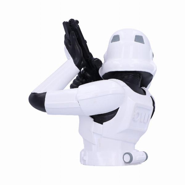 Photo #3 of product B6194W2 - Stormtrooper Bust Figurine (Small) 14.2cm