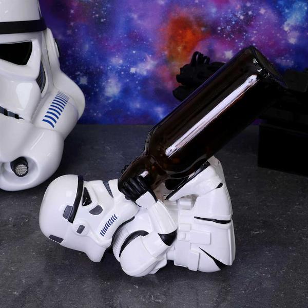 Photo #5 of product B4891P9 - The Original Stormtrooper Sci-Fi Wine Bottle Holder Figurine