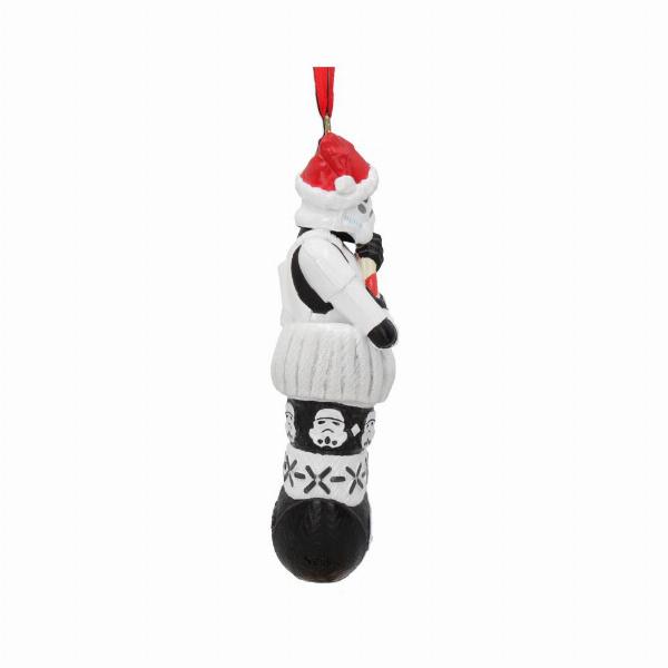 Photo #4 of product B5779U1 - Officially Licensed Stormtrooper in Stocking Hanging Ornament 11.5cm