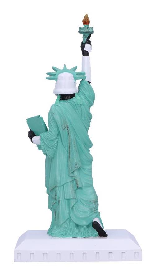Photo #3 of product B6281X3 - Officially Licensed Original Stormtrooper Statue of Liberty Figurine 23.5cm