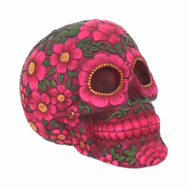 Photo #1 of product U2097F6 - Sugar Blossom Skull 14.5cm