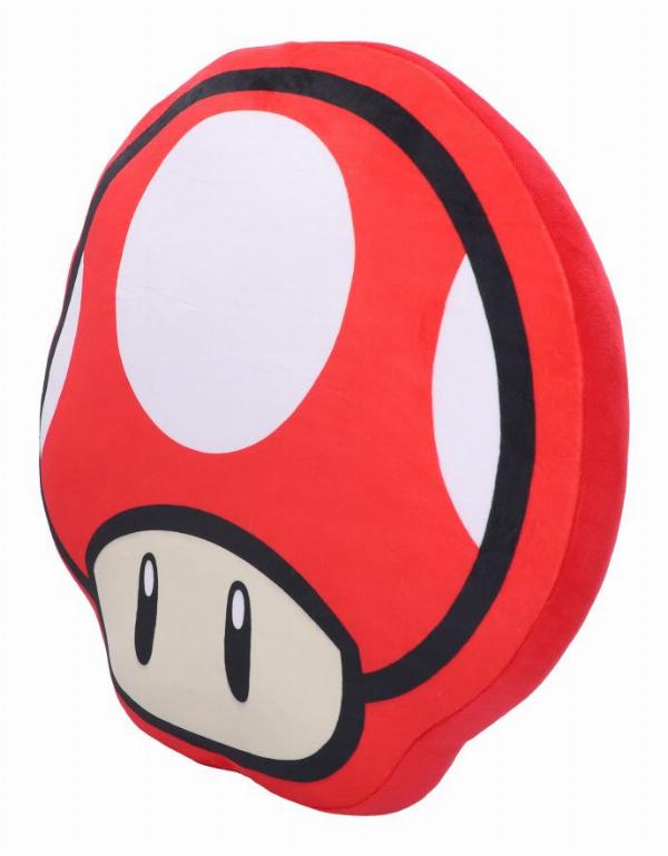 Photo #3 of product C6370X3 - Super Mario Mushroom Soft to Touch Cushion 40cm