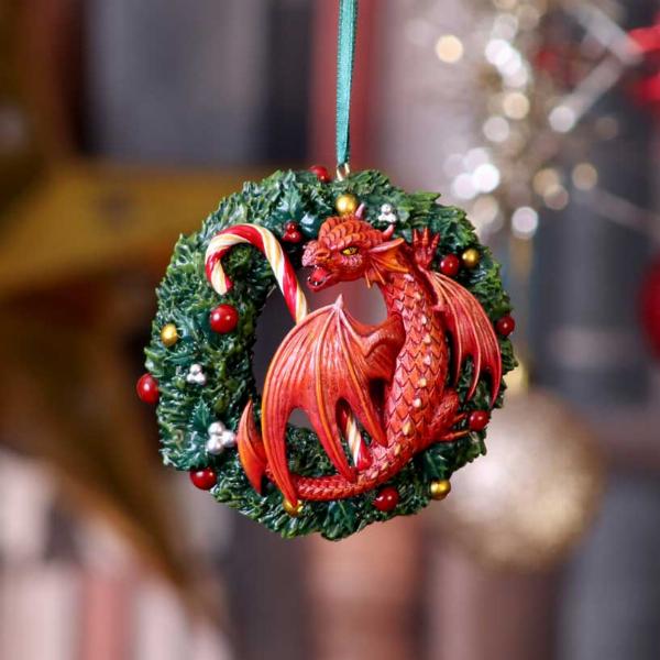 Photo #5 of product B5908V2 - Anne Stokes Sweet Tooth Hanging Ornament 9cm
