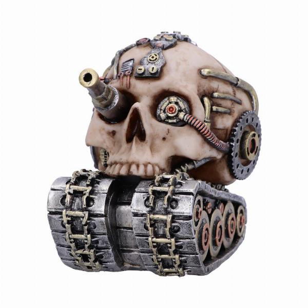 Photo #3 of product U6137W2 - Techno Tank Steampunk Skull 16cm