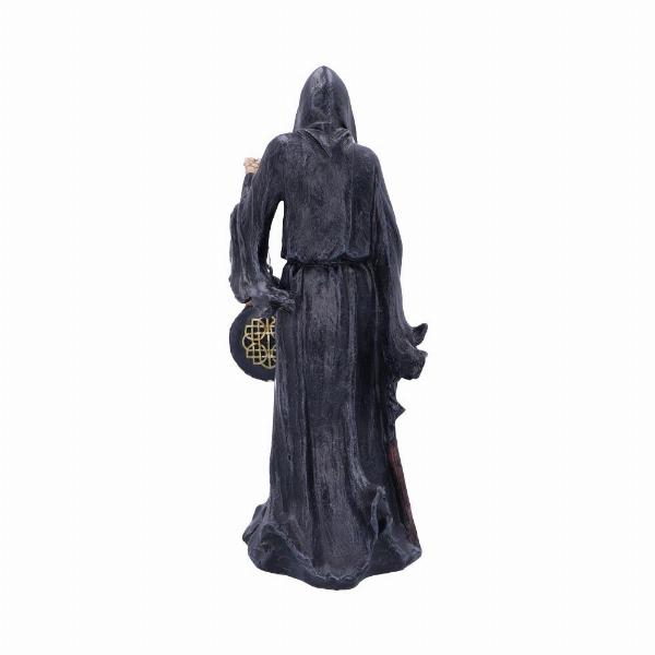 Photo #3 of product U5840U1 - Reaper Holding Clock Figurine 39.5cm