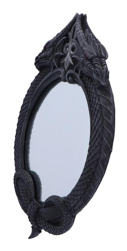 Photo #2 of product D6845C24 - The Reflector Gothic Dragon Mirror