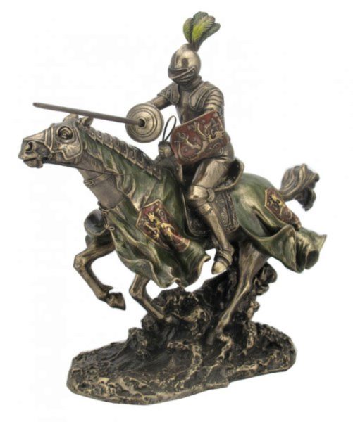 Photo of Tournament Knight Charging Figurine