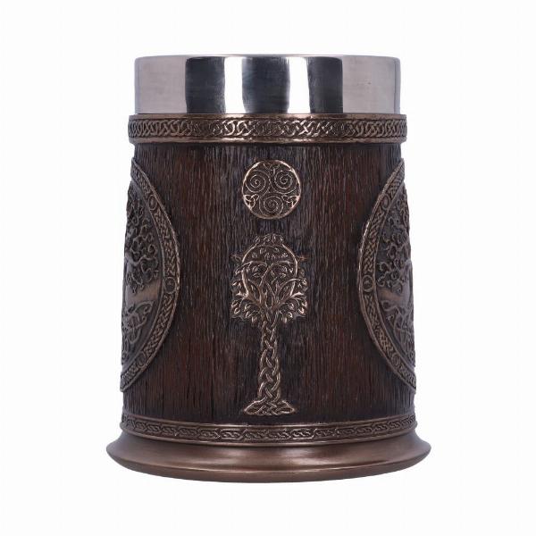 Photo #3 of product D5538T1 - Tree of Life Tankard 16cm