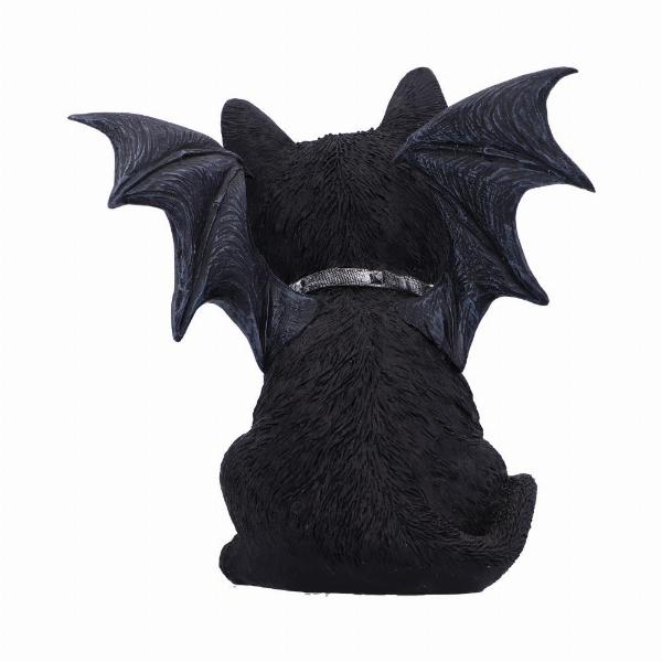 Photo #4 of product U5420T1 - Vampuss 16cm Black Bat Cat Figurine