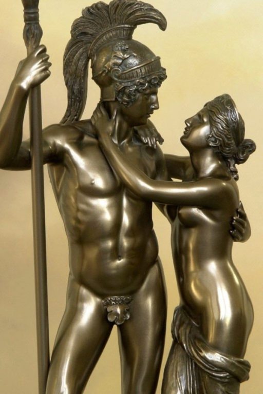 Photo of Venus and Mars Bronze Statue 37 cm