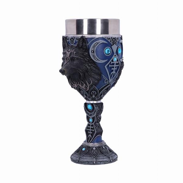 Photo #2 of product B5868V2 - Wolf Moon Goblet 19.5cm